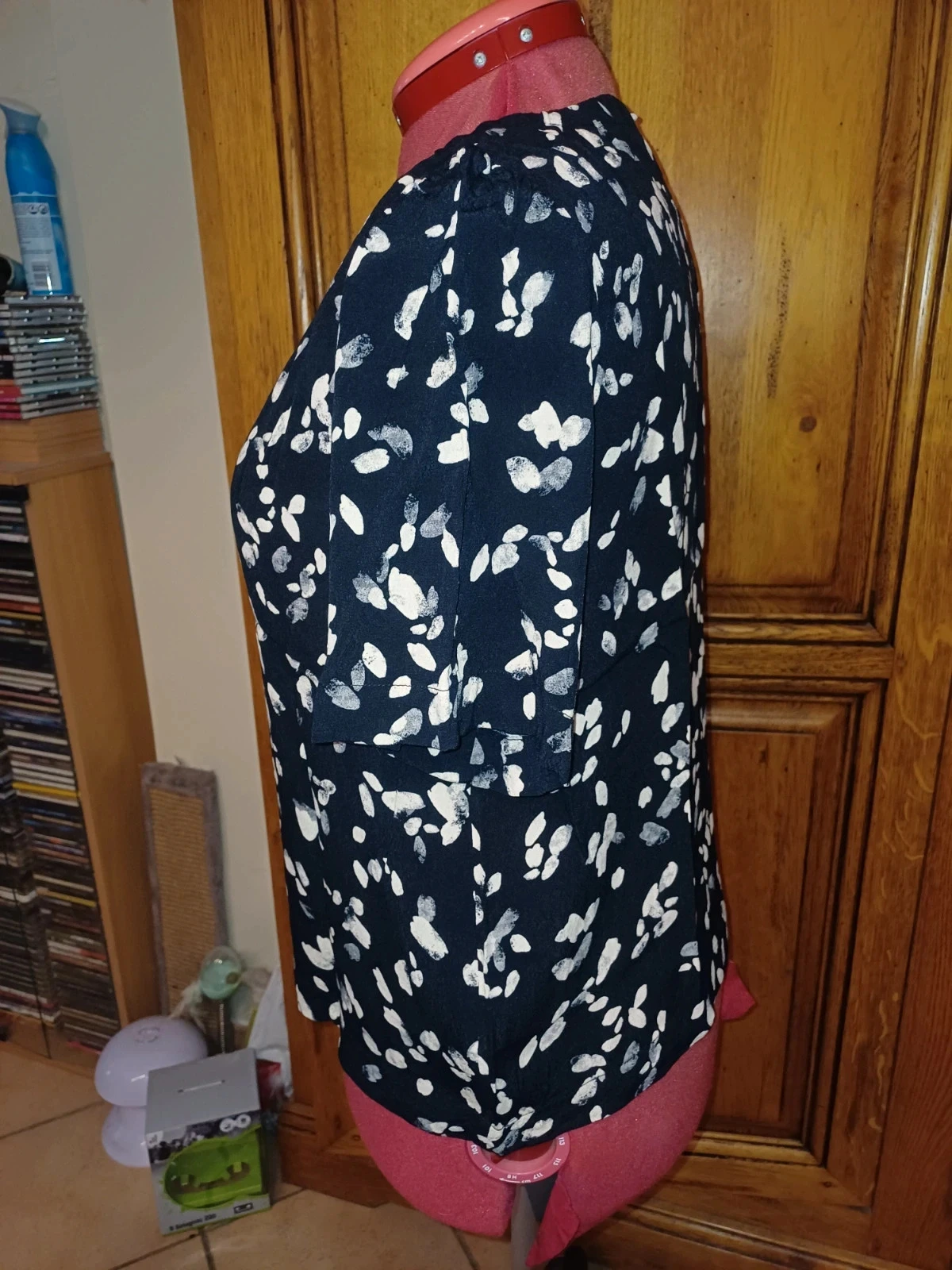 Zwarte en witte blouse nieuw merk C&A maat 38/40 – photo 4